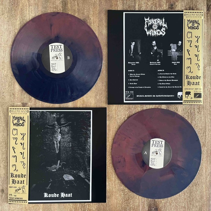 Funeral Winds - Koude Haat Test-press LP