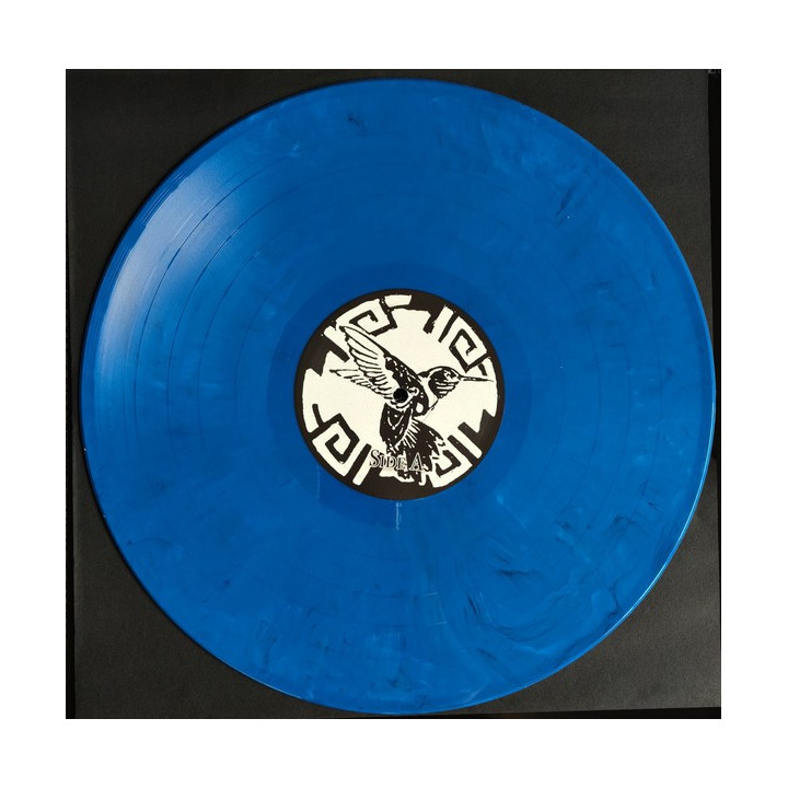Maquahuitl ‎– At The Altar Of Mictlampa LP (Blue marble vinyl)