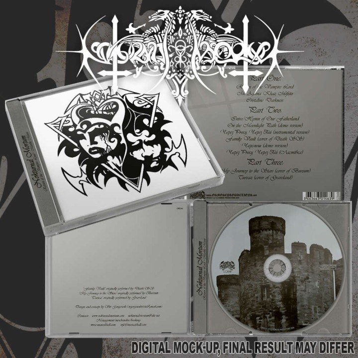 Nokturnal Mortum - Return of the Vampire Lord-Marble Moon CD