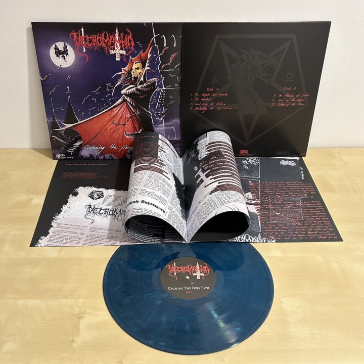 Necromantia – Crossing The Fiery Path LP (Black smoke)