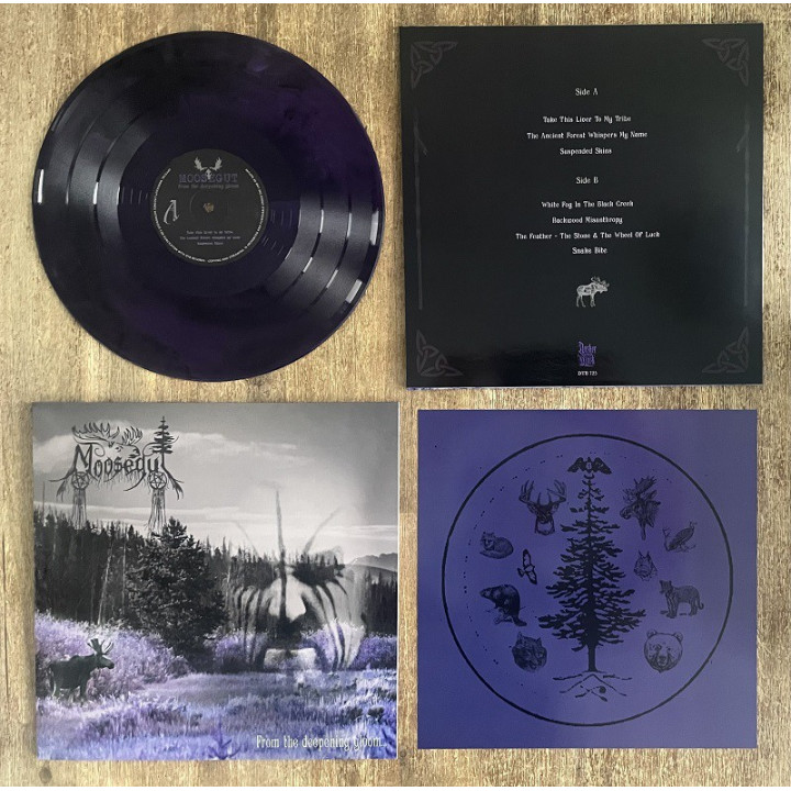 Moosegut - From the Deepening Gloom… LP (Violet marble vinyl)